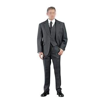 【極美品】SUITS SEIECT グレー ビジネススーツ スーツセット Amazon.co.jp: 1/6 フィギュア ビジネススーツ 男性 衣装 人形